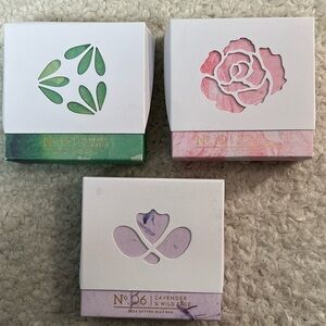 UWP Up with Paper Artisan Crafted LUXE Fine Soap w/ Shea Butter Boxed Soap Trio